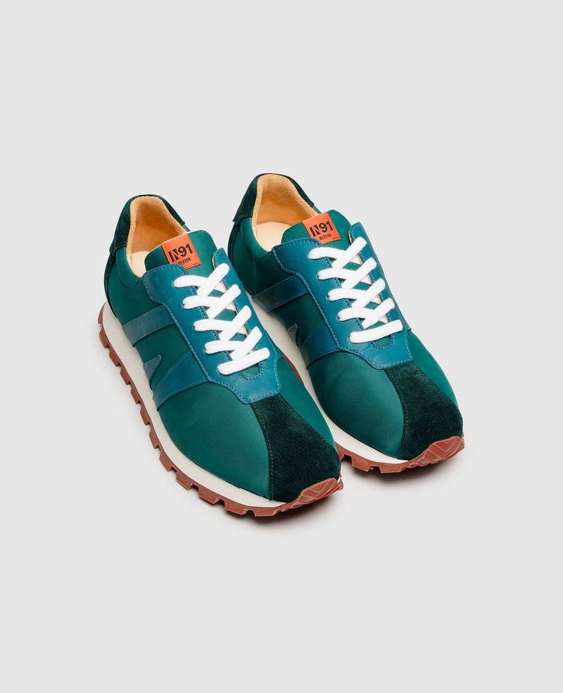 Shoepassion Angesagte Material-Mix-Runner für Damen| N91 bei Shoepassion Limitierter Zeitrabatt