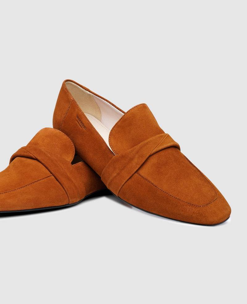 Shoepassion Damen-Loafer aus Velours von Vagabond Shoepassion Rabatt