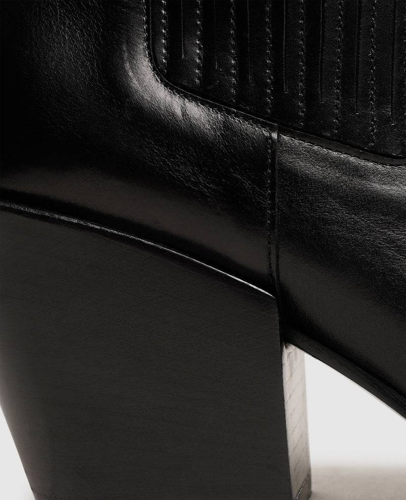 Shoepassion Western Stiefelette für Damen aus Kalbsleder| Henry Stevens Shoepassion Begrenztes Angebot