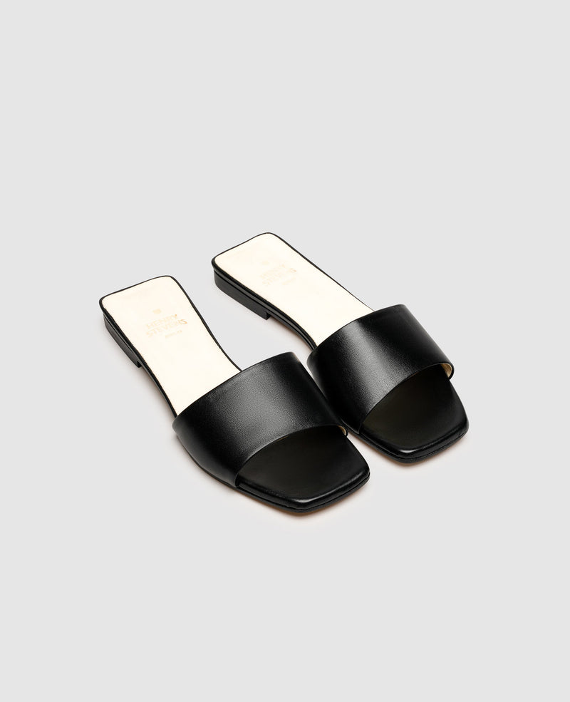 Shoepassion Karree-Sandale aus Glattleder für Damen Henry Stevens Shoepassion Exklusivangebot