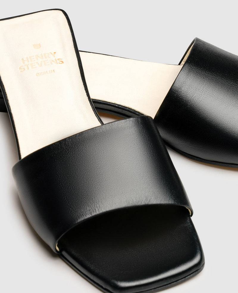 Shoepassion Karree-Sandale aus Glattleder für Damen Henry Stevens Shoepassion Exklusivangebot