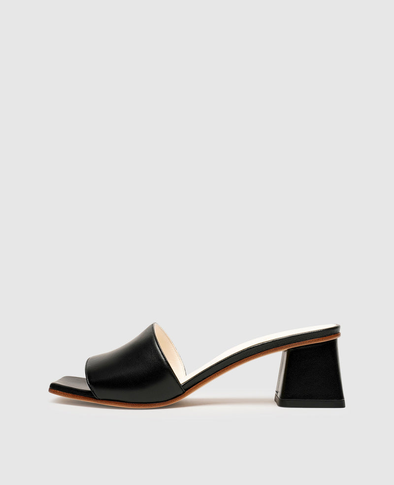 Shoepassion Damen-Pantolette in angesagter Karree-Form Henry Stevens Shoepassion
