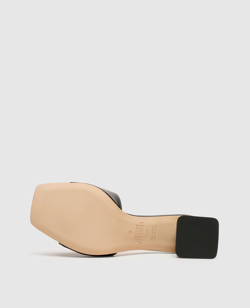 Shoepassion Damen-Pantolette in angesagter Karree-Form Henry Stevens Shoepassion Vatertagsangebot