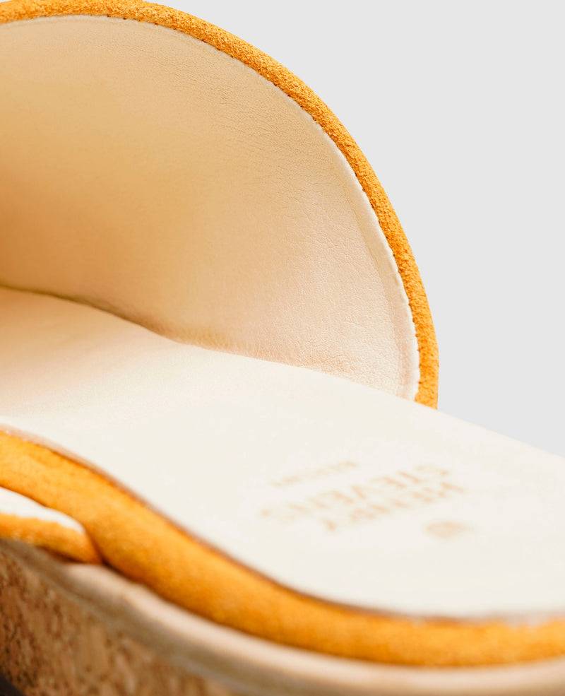 Shoepassion Leichte Damen-Mules mit Velours & Korksohle Henry Stevens Shoepassion Valentinstagsangebot