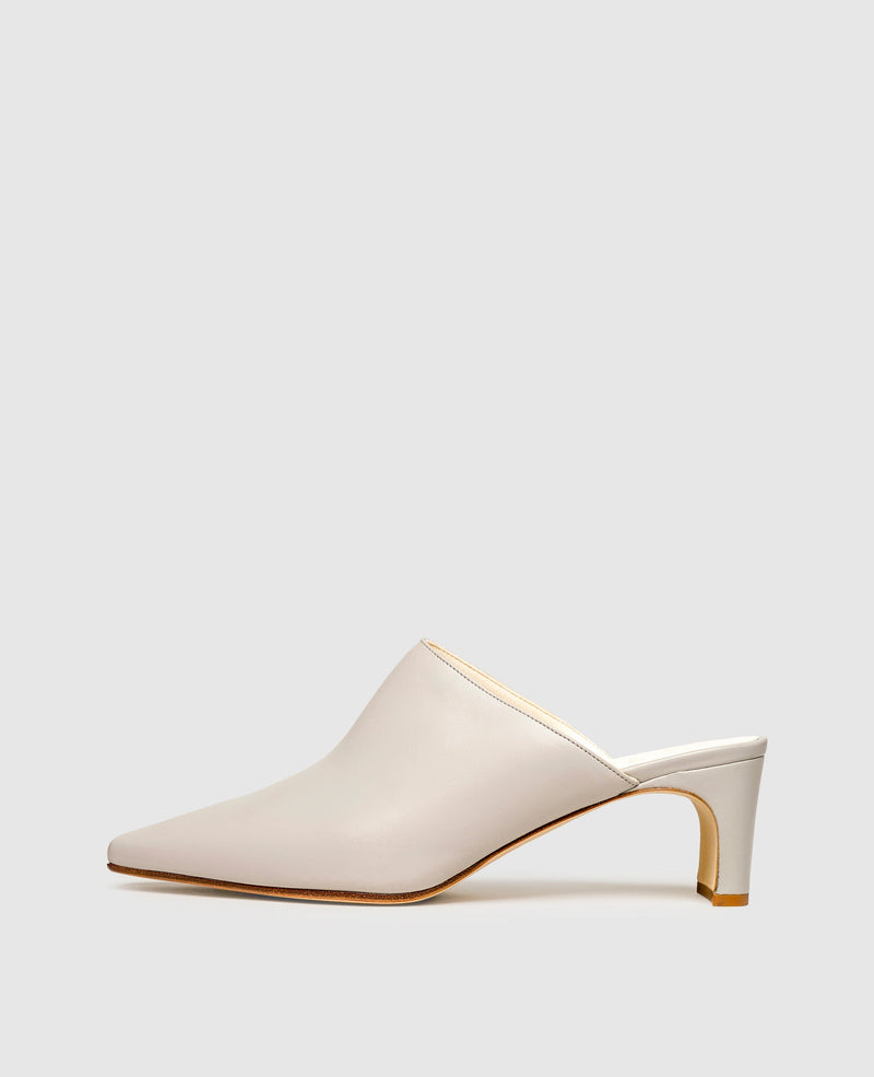Shoepassion Elegante Mules für Damen mit 5 cm Blockabsatz Henry Stevens Shoepassion