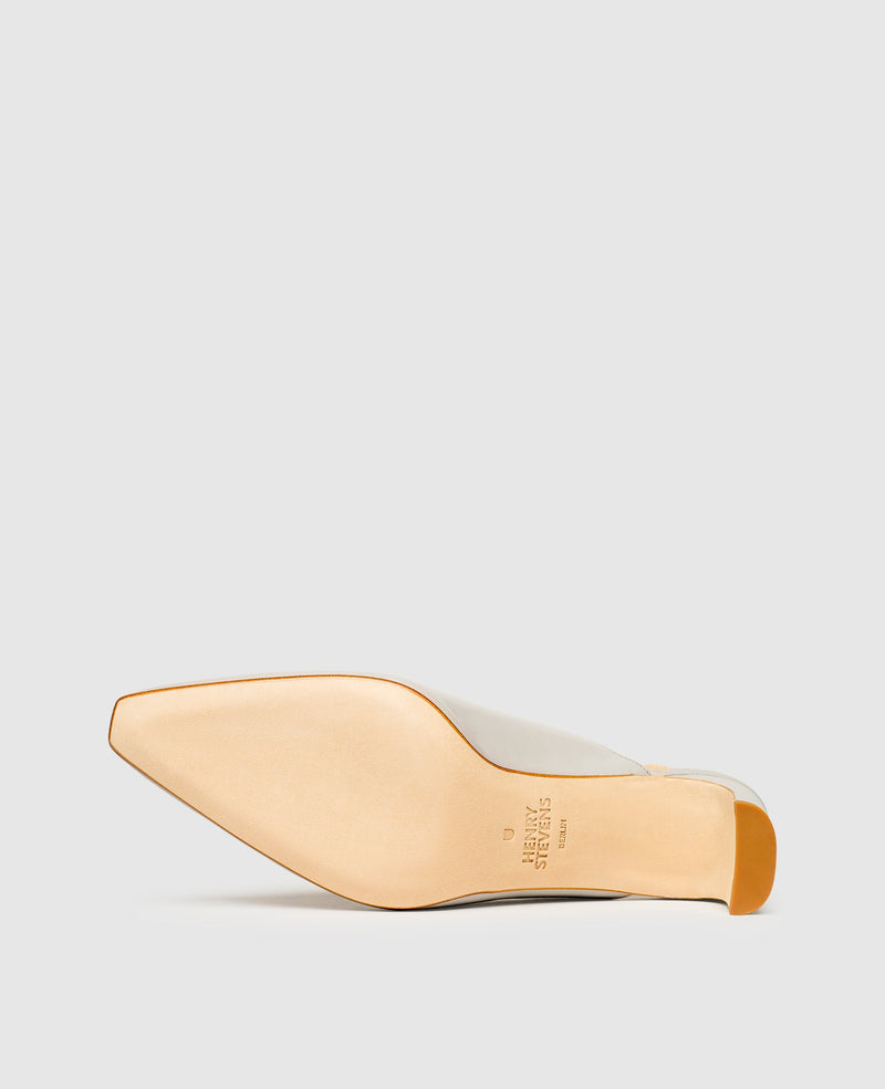Shoepassion Elegante Mules für Damen mit 5 cm Blockabsatz Henry Stevens Shoepassion Kauf eins, bekomm eins gratis