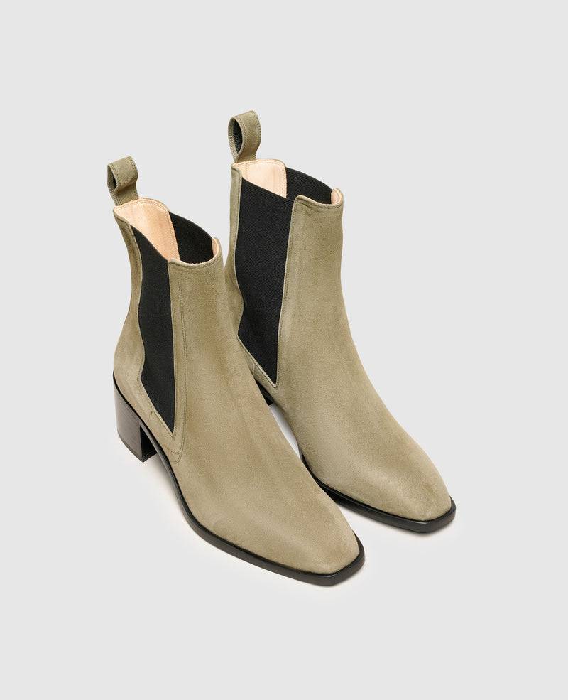 Shoepassion Chelsea Boot für Damen aus Ziegenvelours Henry Stevens Shoepassion Tägliche Deals