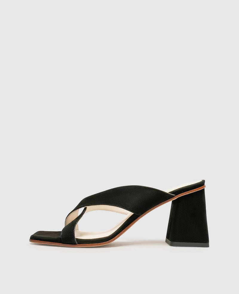 Shoepassion Elegante Damen-Pantolette mit Blockabsatz Henry Stevens Shoepassion