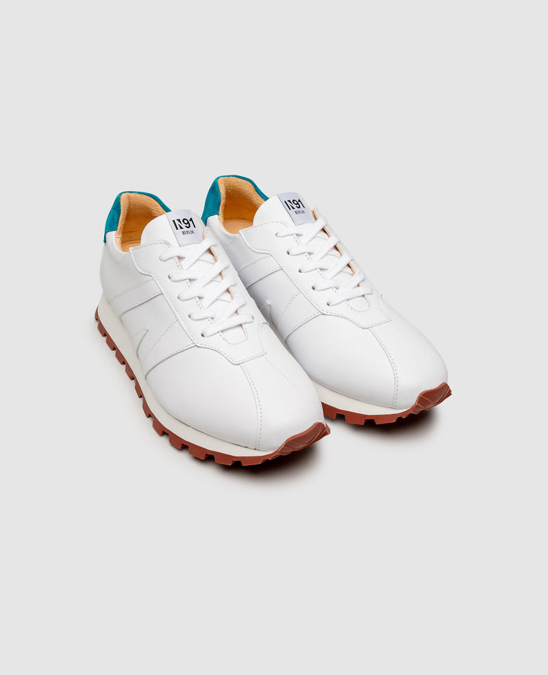 Shoepassion Modische Damen-Sneaker mit Material-Mix N91 bei SHOEPASSION Shoepassion Super Sparpreis
