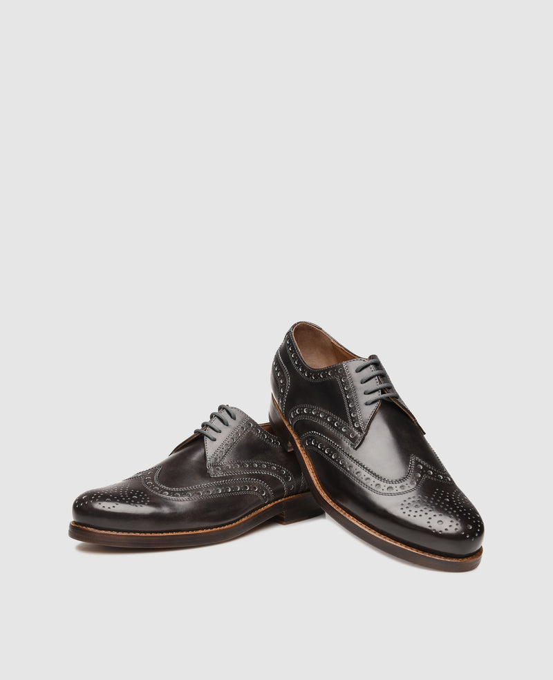 Shoepassion Heinrich Dinkelacker | Einzigartiger Full-Brogue Derby aus Toscana Calf Shoepassion Angebote