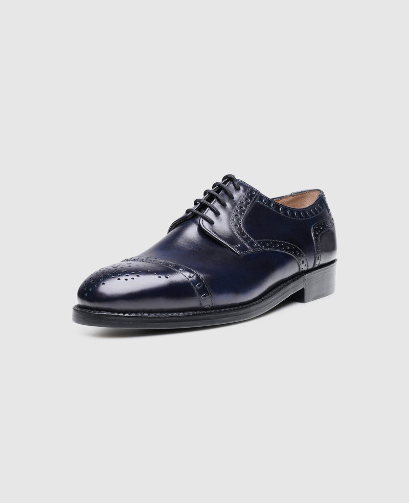 Shoepassion Rahmengenähter Half-Brogue Derby Herrenschuh Heinrich Dinkelacker Shoepassion Günstiger Verkauf