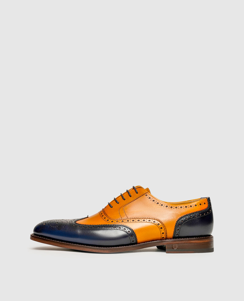 Shoepassion Klassischer Two Tone Herrenschuh aus Leder Henry Stevens Shoepassion