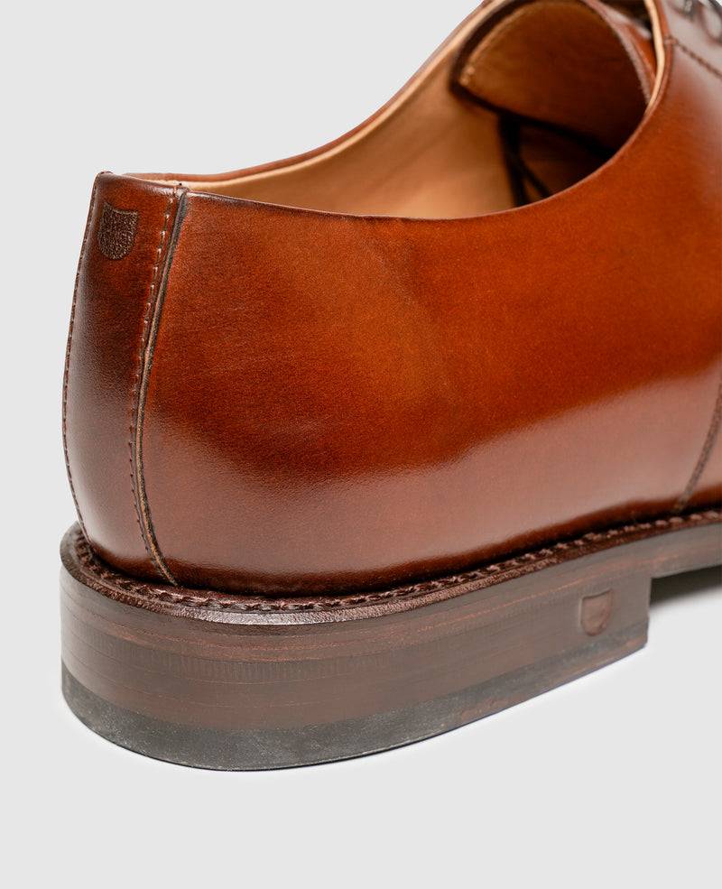 Shoepassion Elegante Half-Brogue Derby Herrenschuhe aus edlem Leder Shoepassion Kostenloser Versand