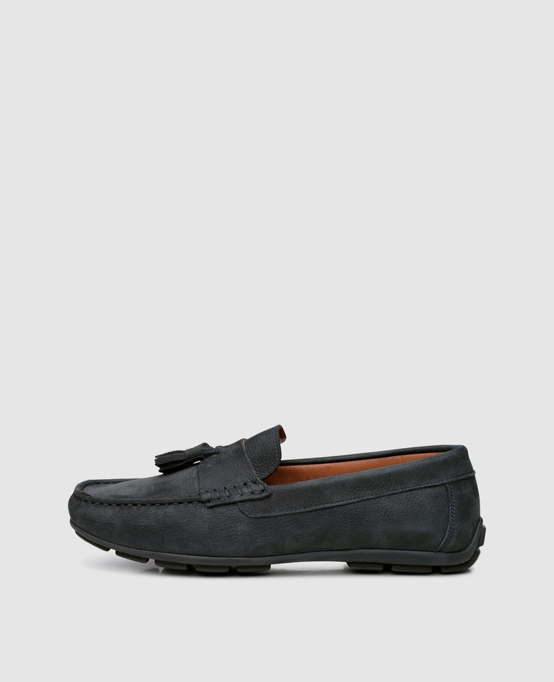 Shoepassion Feiner Herren-Mokassin aus geprägtem Nubuk Shoepassion Online Shopping