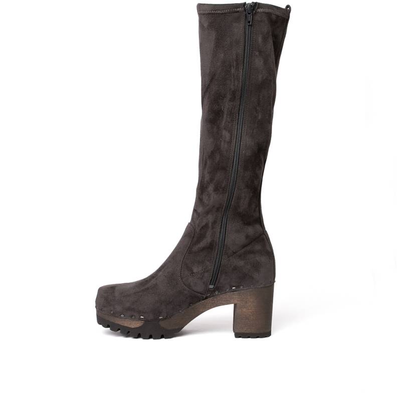 Softclox OLIVERA vegan Velourseffekt grau (dunkel) Tiefpreis