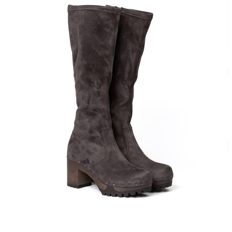 Softclox OLIVERA vegan Velourseffekt grau (dunkel) Tiefpreis