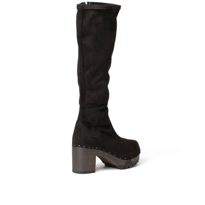 Softclox OLIVERA vegan Velourseffekt schwarz (dunkel) Super Sparpreis
