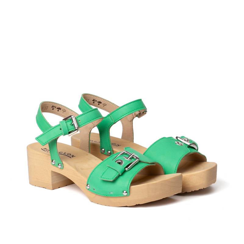Softclox PEPITA Nappa jadegrün (natur) zollfrei