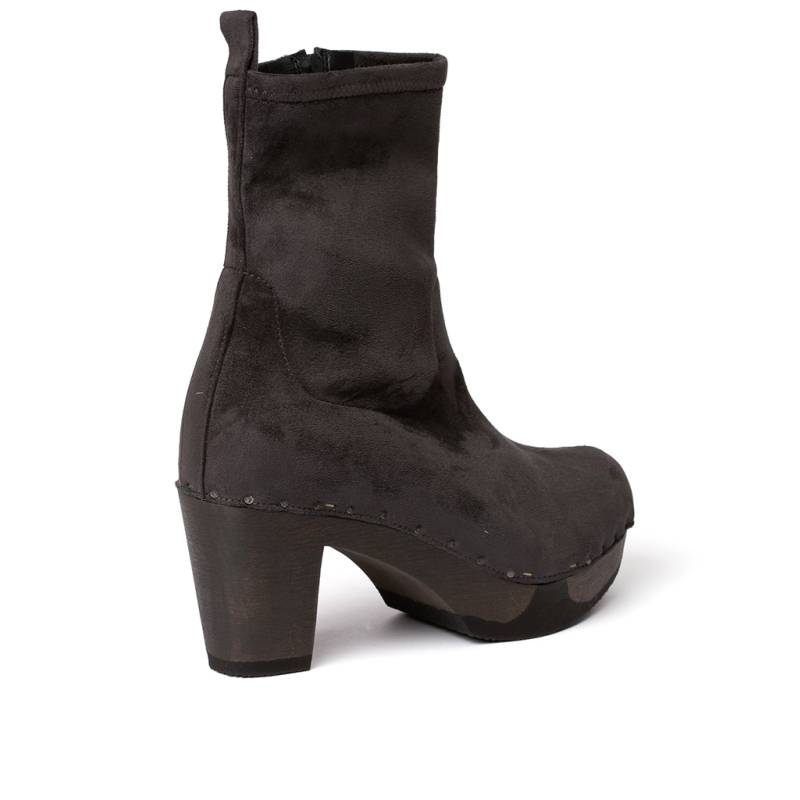 Softclox FABIA vegan Velourseffekt grau (dunkel) Kostenloser Versand