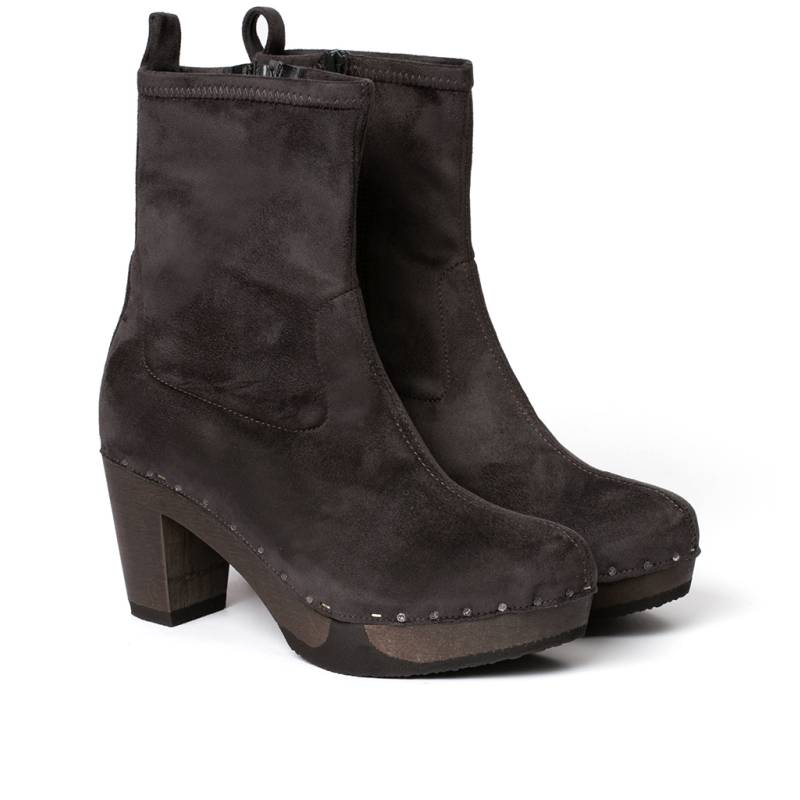 Softclox FABIA vegan Velourseffekt grau (dunkel) Kostenloser Versand
