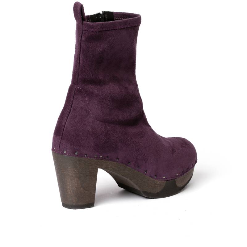 Softclox FABIA vegan Velourseffekt viola (dunkel) Fabrik Onlineshop