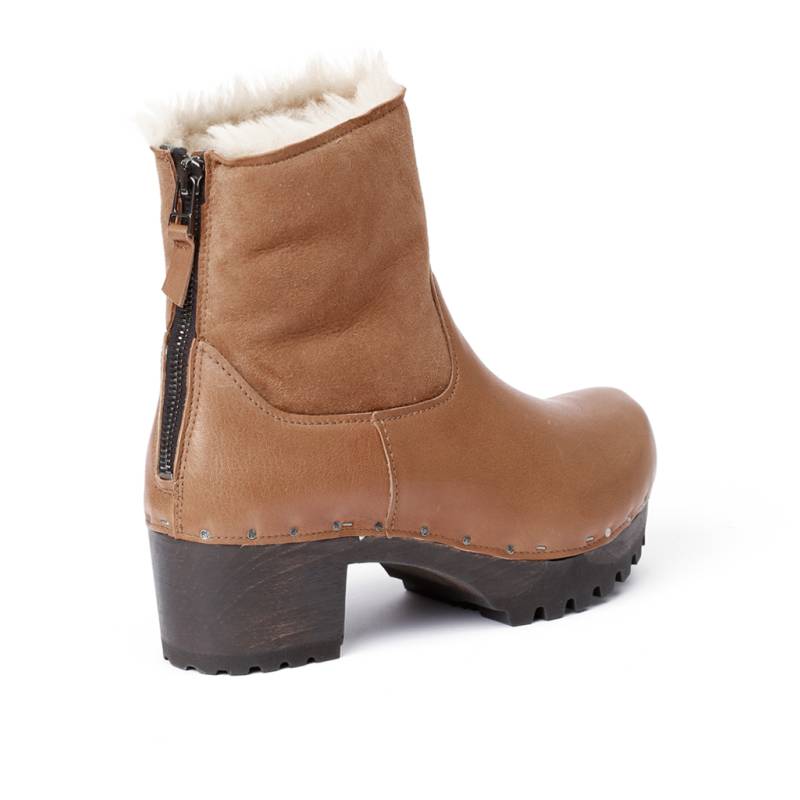 Softclox IRIS Washed Nappa/DF Velour camel Fabrikladen