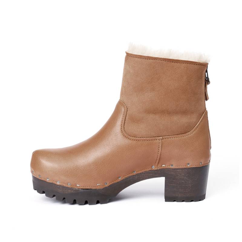 Softclox IRIS Washed Nappa/DF Velour camel Fabrikladen