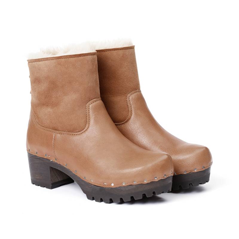 Softclox IRIS Washed Nappa/DF Velour camel Fabrikladen