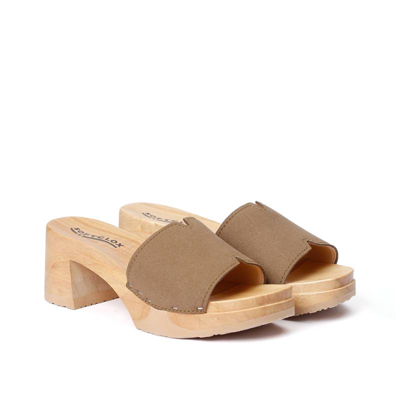 Softclox HENRIETTA vegan Velourseffekt tabacco (natur) Bis zu 50% Rabatt