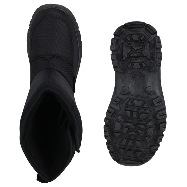 Stiefelparadies Kinder Winter Boots in Schwarz Super Rabatt