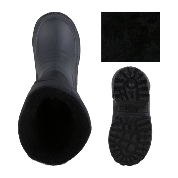 Stiefelparadies Kinder Winter Boots in Grau Schwarz 2025