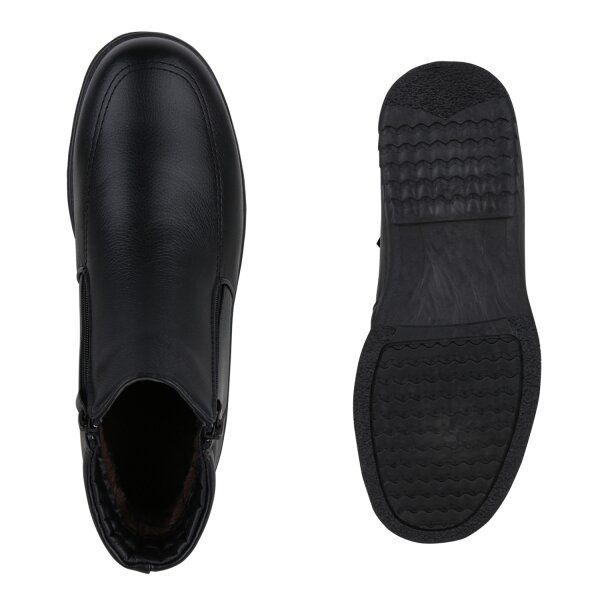 Stiefelparadies Herren Winter Boots in Schwarz VIP-Rabatte