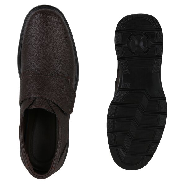 Stiefelparadies Herren Klassische Halbschuhe in Braun Nur für heute