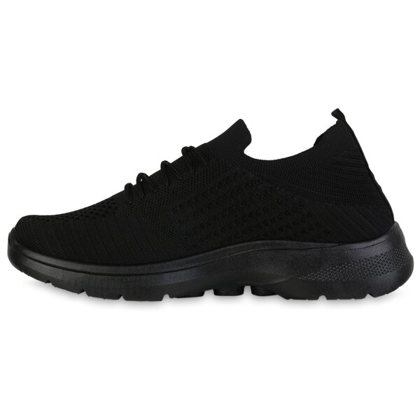 Stiefelparadies Herren Laufschuhe in Schwarz