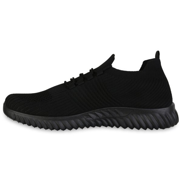 Stiefelparadies Herren Laufschuhe in Schwarz