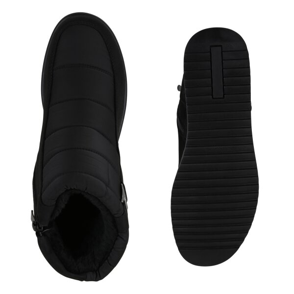 Stiefelparadies Damen Winter Boots in Schwarz Bis zu 65% Rabatt