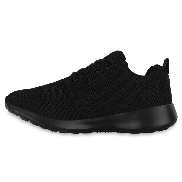 Stiefelparadies Damen Laufschuhe in Schwarz Letzte 2 Tage