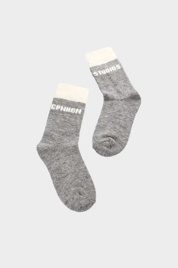 Studio Copenhagen CPH WOOL SOCKS 2 wool mix light grey 2025