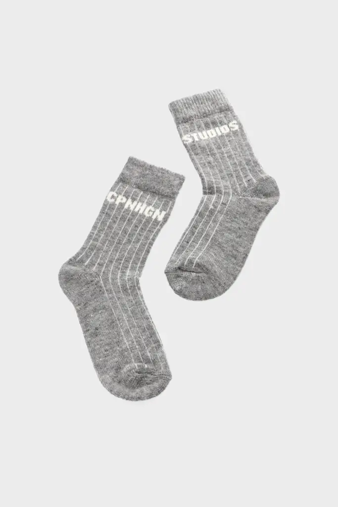 Studio Copenhagen CPH WOOL SOCKS 1 wool mix light grey Auslauf