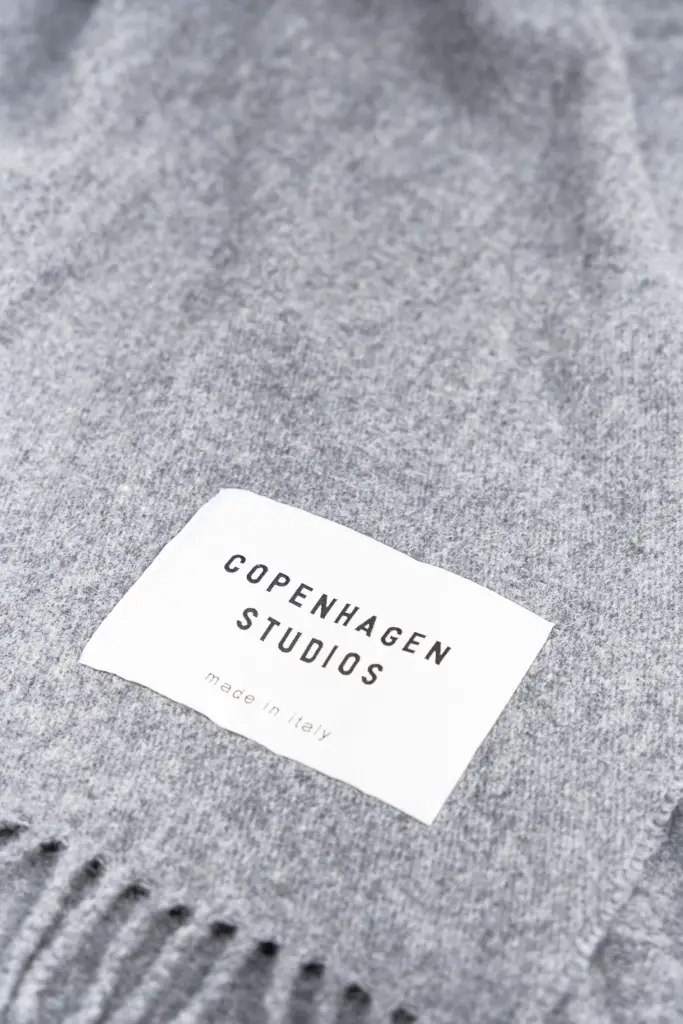 Studio Copenhagen CPH SHAWL 6 wool mix light grey Kostenloser Versand