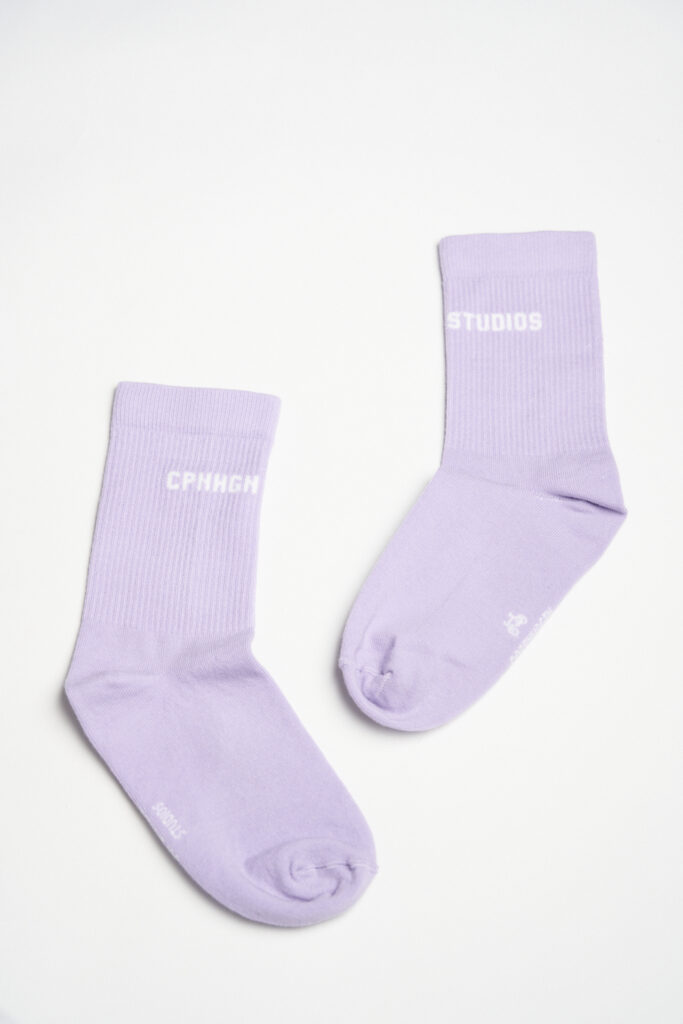 Studio Copenhagen CPH SOCKS 1 cotton blend lavender/white Fabrikpreis