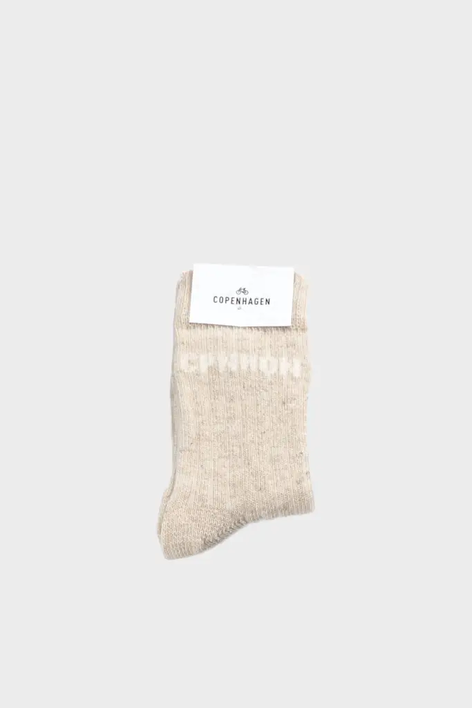 Studio Copenhagen CPH WOOL SOCKS 1 wool mix light beige Großer Ausverkauf