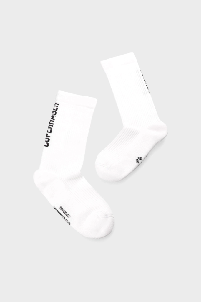 Studio Copenhagen CPH SOCKS 4 cotton blend white Exklusivangebot