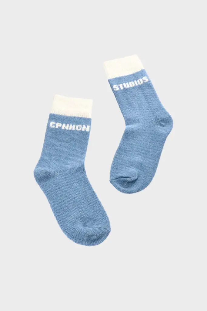 Studio Copenhagen CPH WOOL SOCKS 2 wool mix light blue Preisnachlass