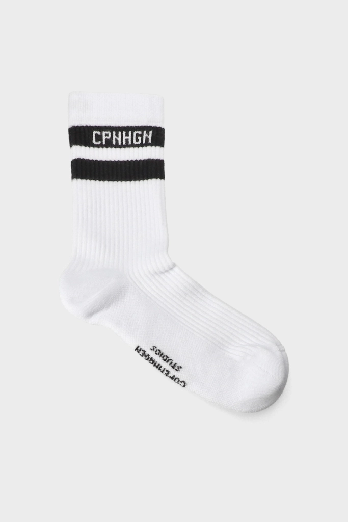 Studio Copenhagen CPH SOCKS 3 cotton blend white/black Muttertagsangebot