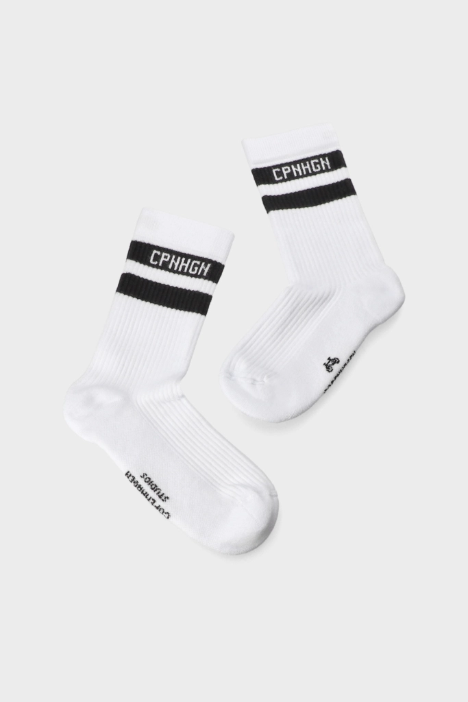 Studio Copenhagen CPH SOCKS 3 cotton blend white/black Muttertagsangebot