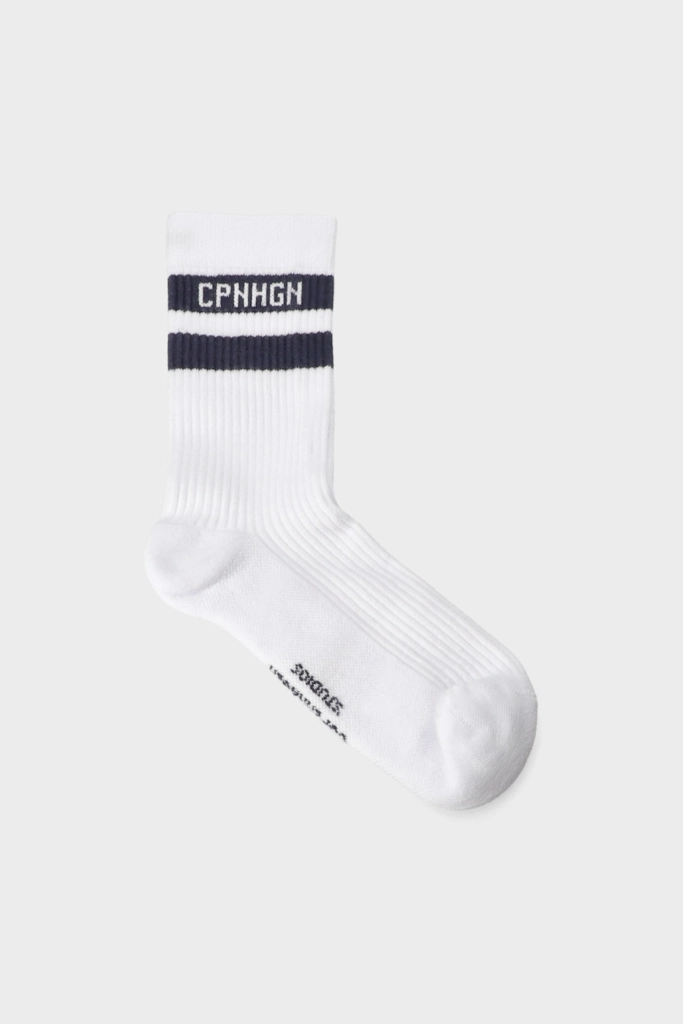 Studio Copenhagen CPH SOCKS 3 cotton blend white/navy Exklusive Angebote
