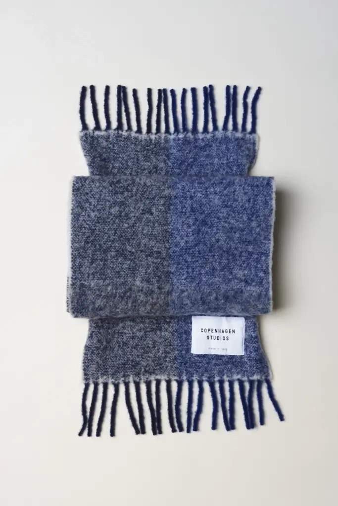 Studio Copenhagen CPH SHAWL 4 wool mix royal blue VIP-Rabatte