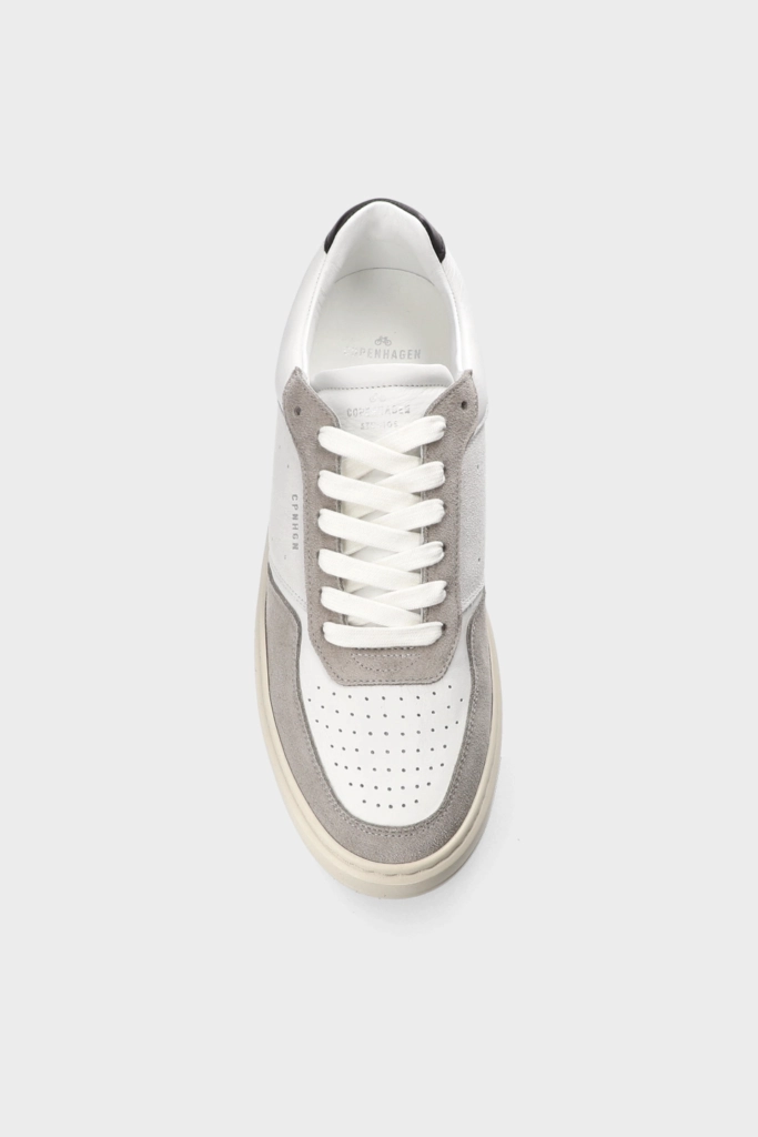 Studio Copenhagen CPH1M leather mix white/grey 50% Rabatt mit kostenlosem Versand