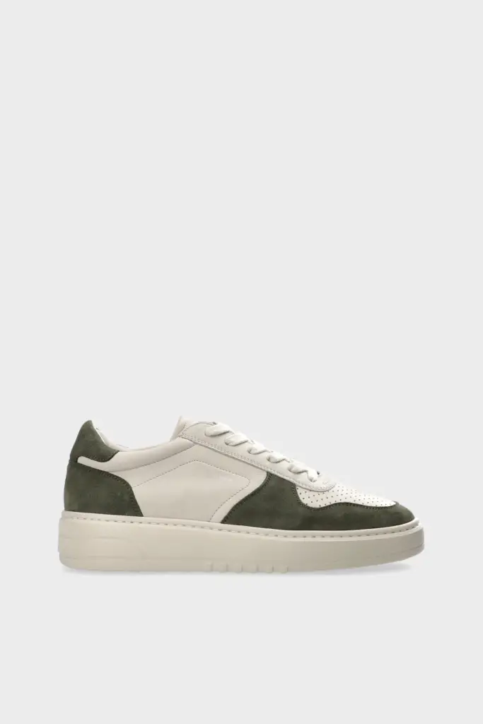 Studio Copenhagen CPH77M leather mix off white/olive zollfrei
